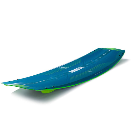 Jobe Breach Wakeboard – Unterseite mit 3-Stage-Rocker und vier Finnen