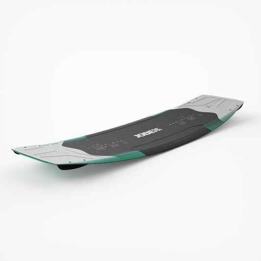 Jobe Prolix Wakeboard – Unterseite mit gerundeter Kante und vier Finnen