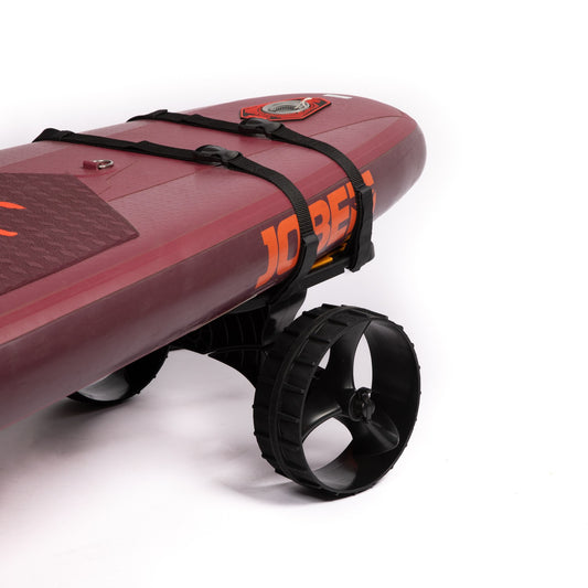 Jobe SUP-/Kajak-Wagen – Seitenständer und EVA-Puffer im Detail