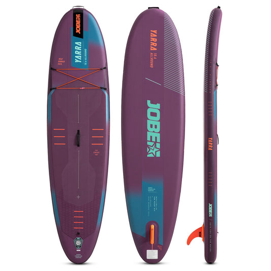 Jobe Aero Yarra 10.6 – Deckpad und Bungee-Netz im Detail