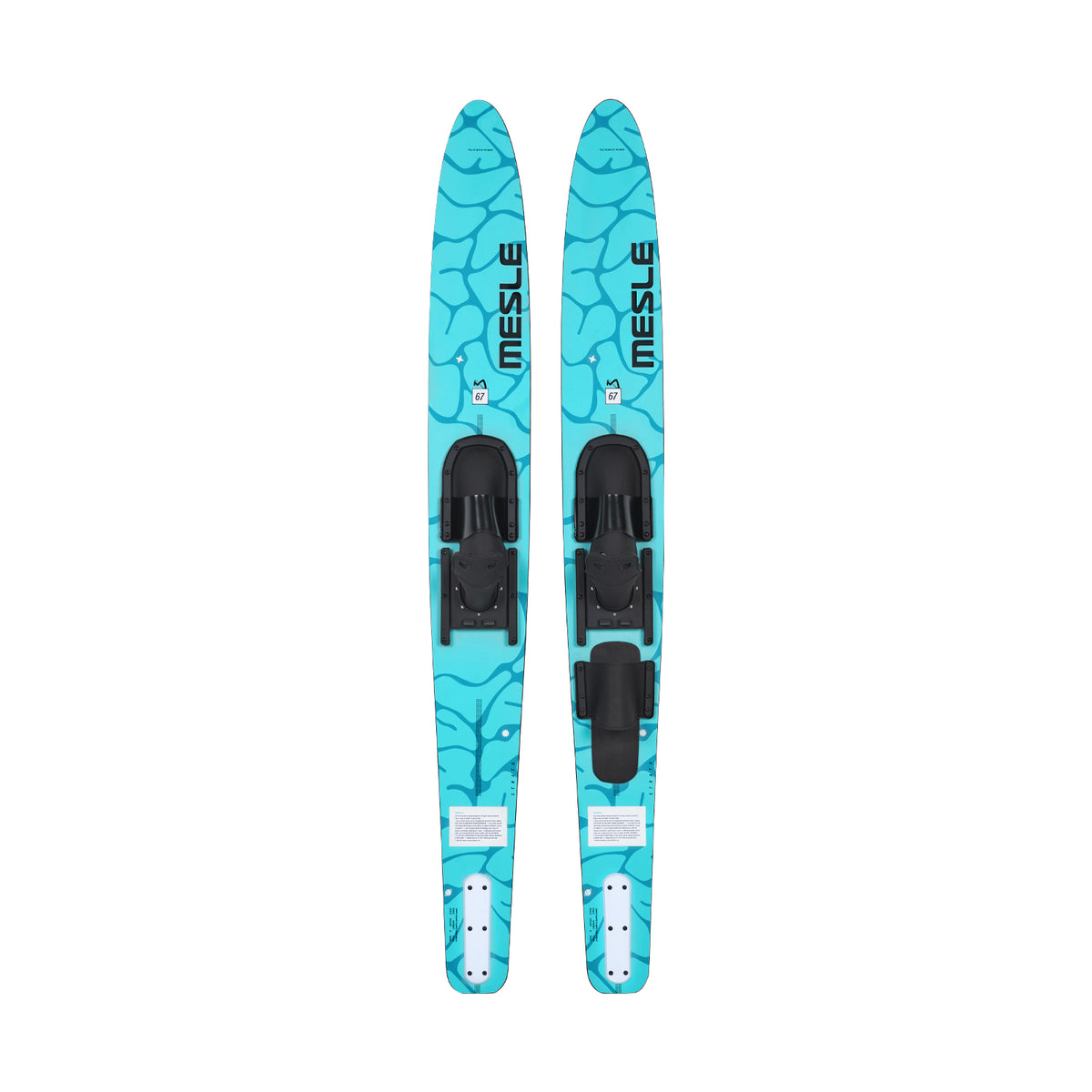 Mesle Strato 170 Combo-Wasserski in Cyan