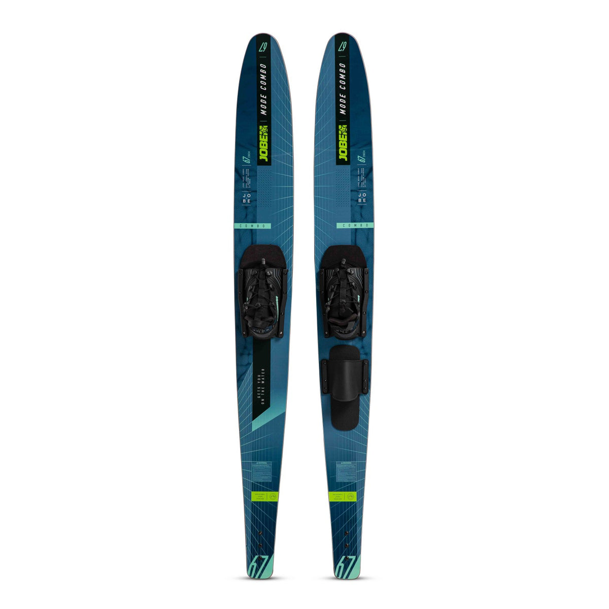 Jobe Mode Combo Skis 67 Zoll mit fester Gummibindung