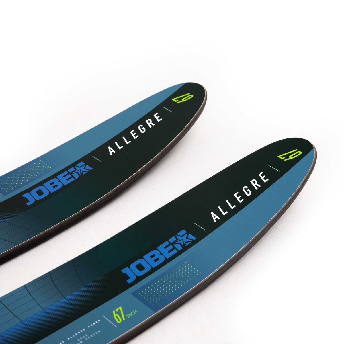 Spitzen der Jobe Allegre Combo Skis in Blau