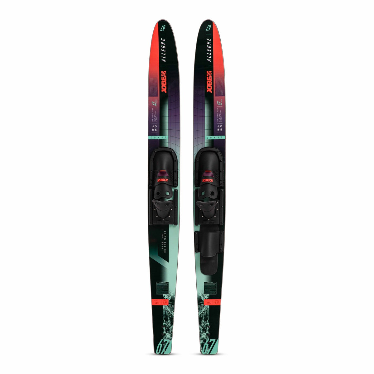 Jobe Allegre Combo Skis in Rot