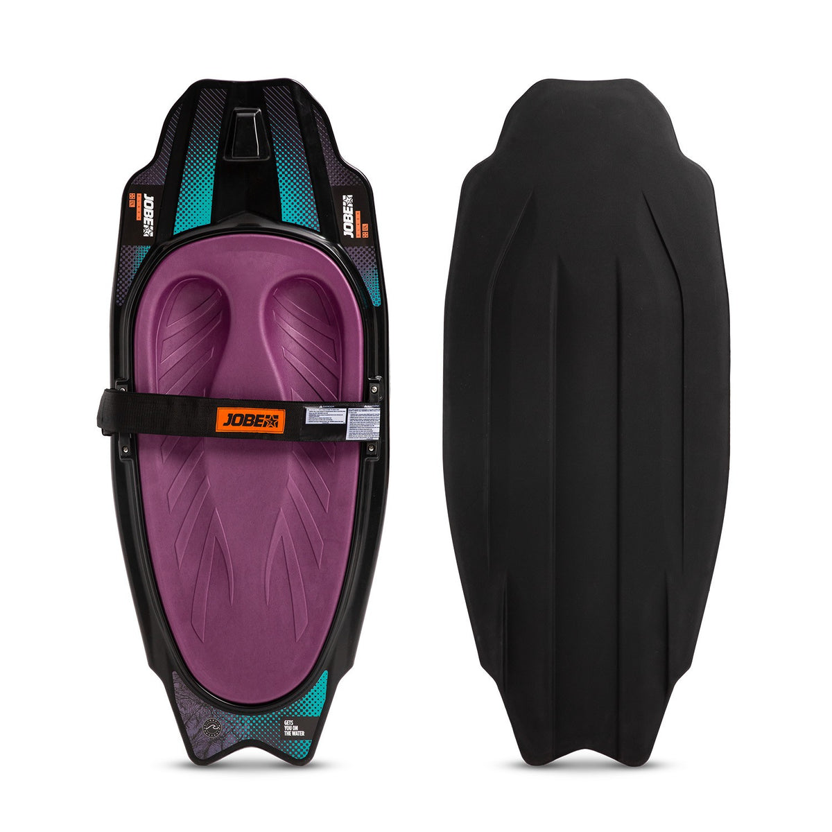 Jobe Slash Kneeboard in Lila mit Easy-Start-Zughaken