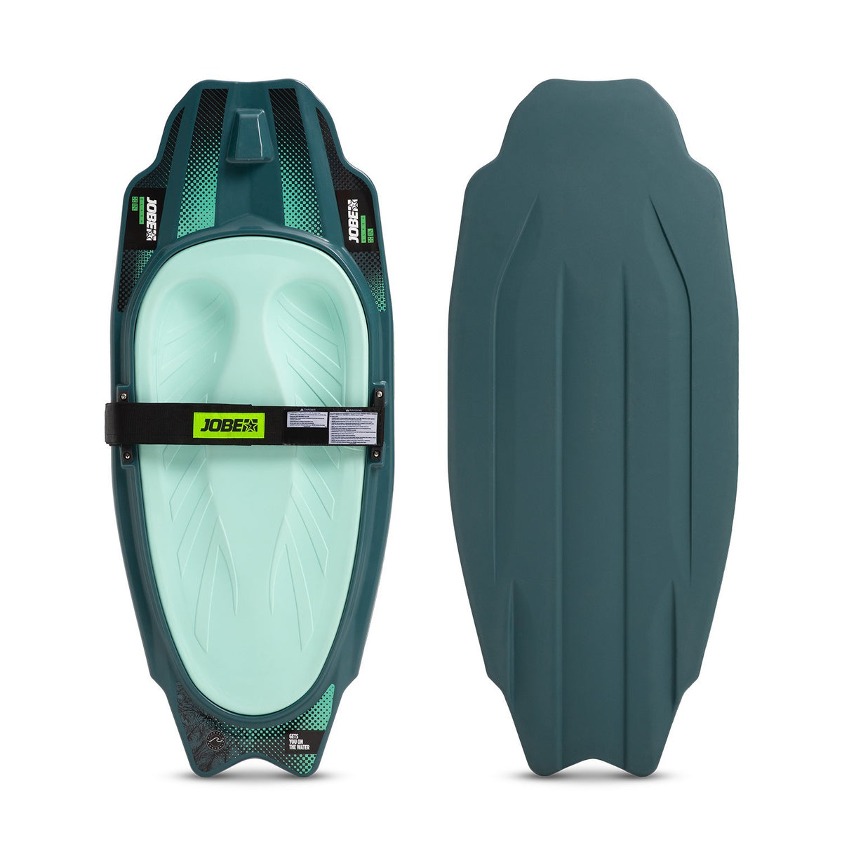 Jobe Slash Kneeboard in Atlantikgrün mit Easy-Start-Zughaken