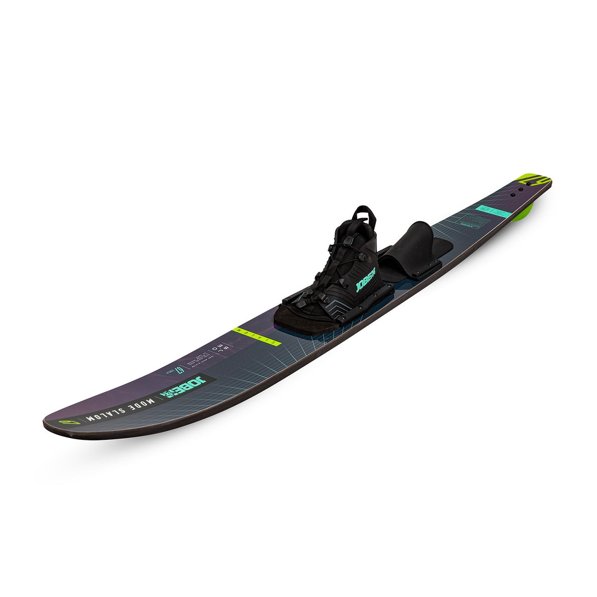 Jobe Mode Slalom-Ski – leuchtende Slalomfinne und V-Boden