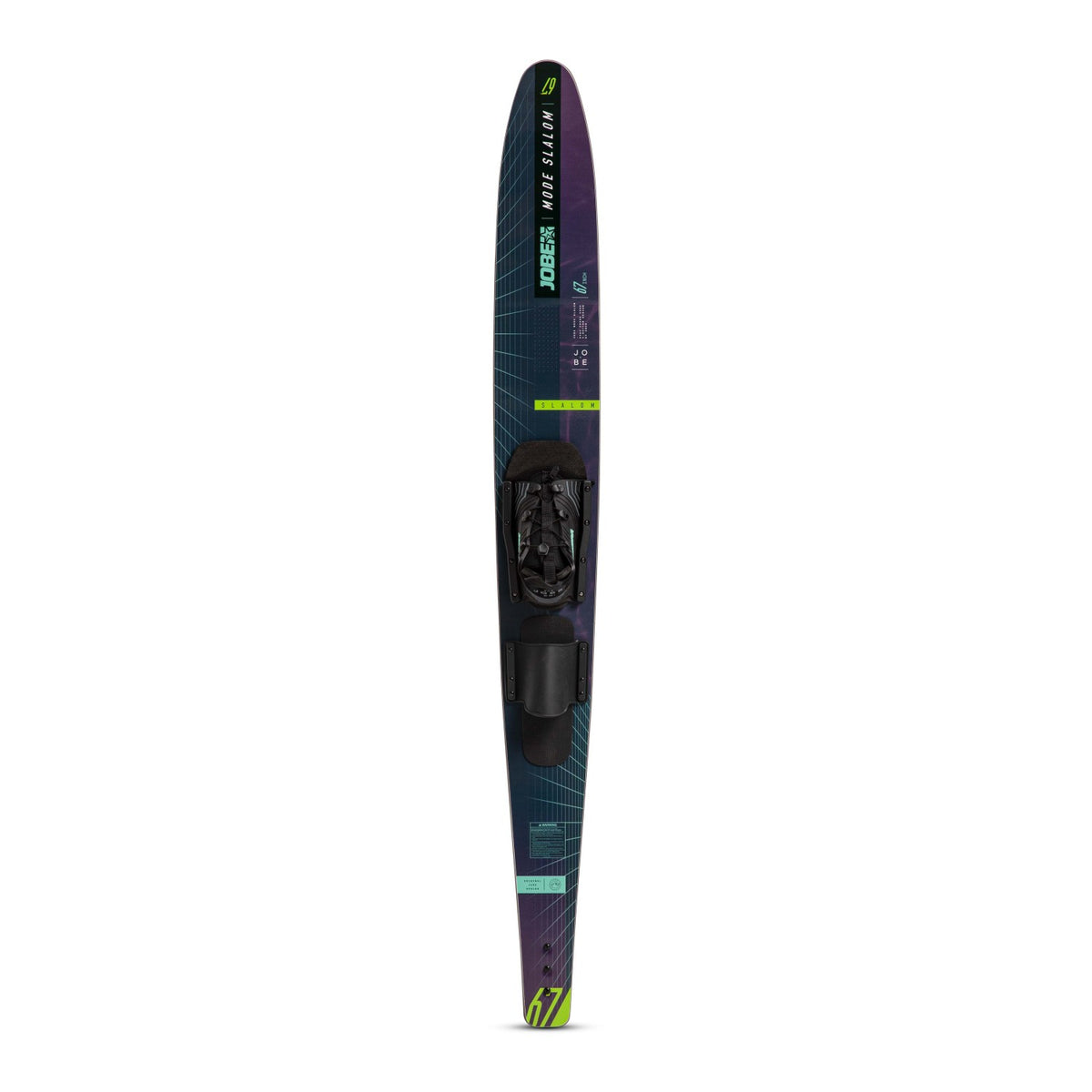 Jobe Mode Slalom-Ski 67 Zoll mit Gummibindung