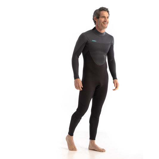 Jobe Perth 3/2 mm Neoprenanzug Herren in Grau – Seitenansicht