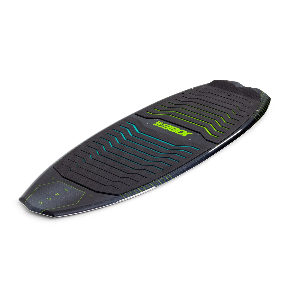 Jobe Pace Wakesurfer – Unterseite mit Konkav-Boden und Heckkanälen