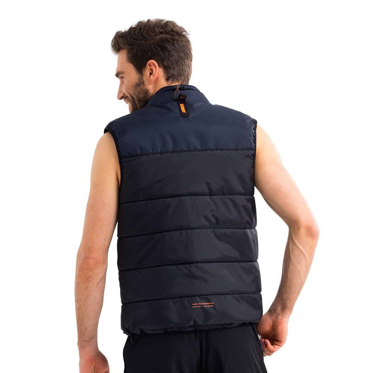 Jobe Bodywarmer Herren in Midnight Blue – Rückansicht