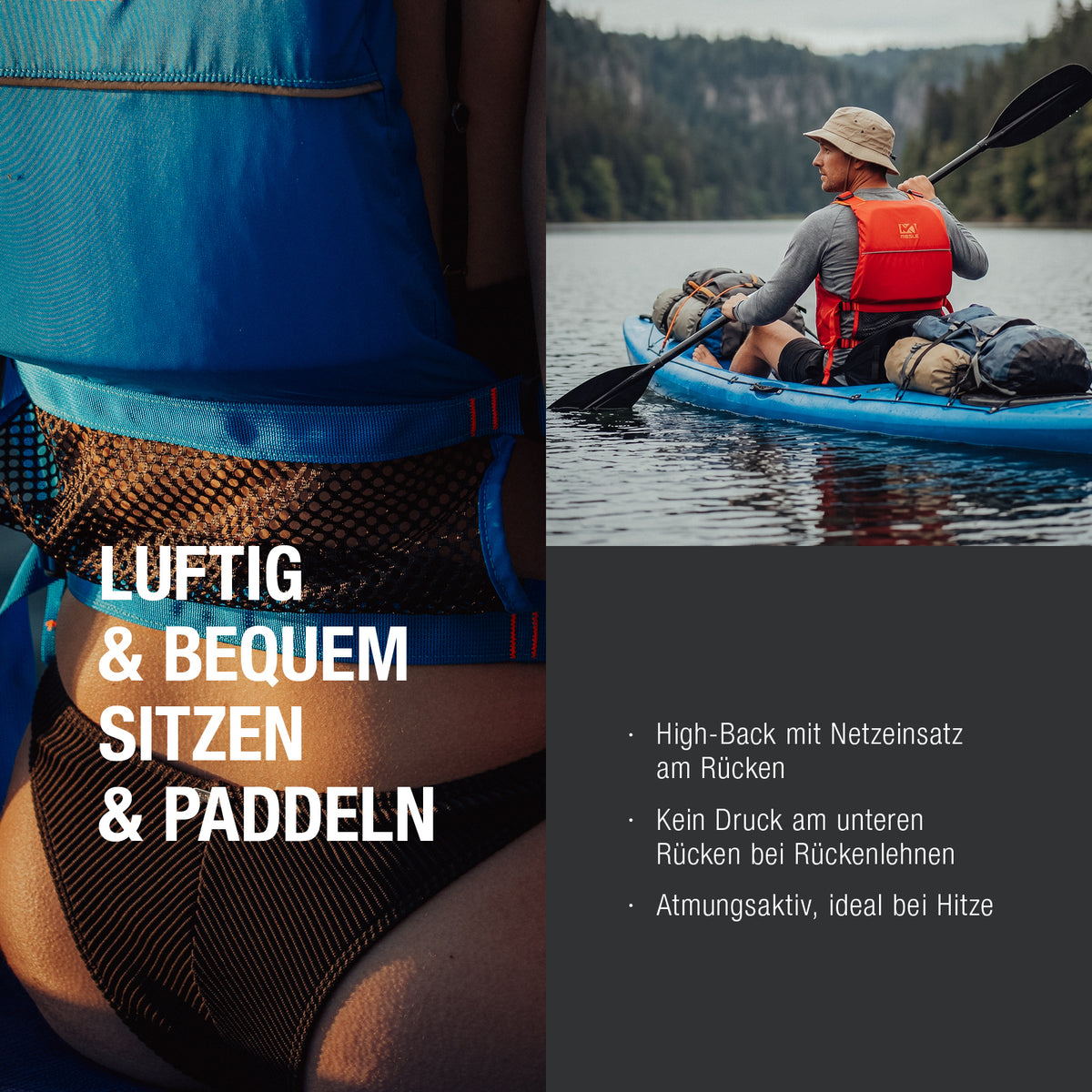 Mesle Ara Mesh Schwimmweste – Details