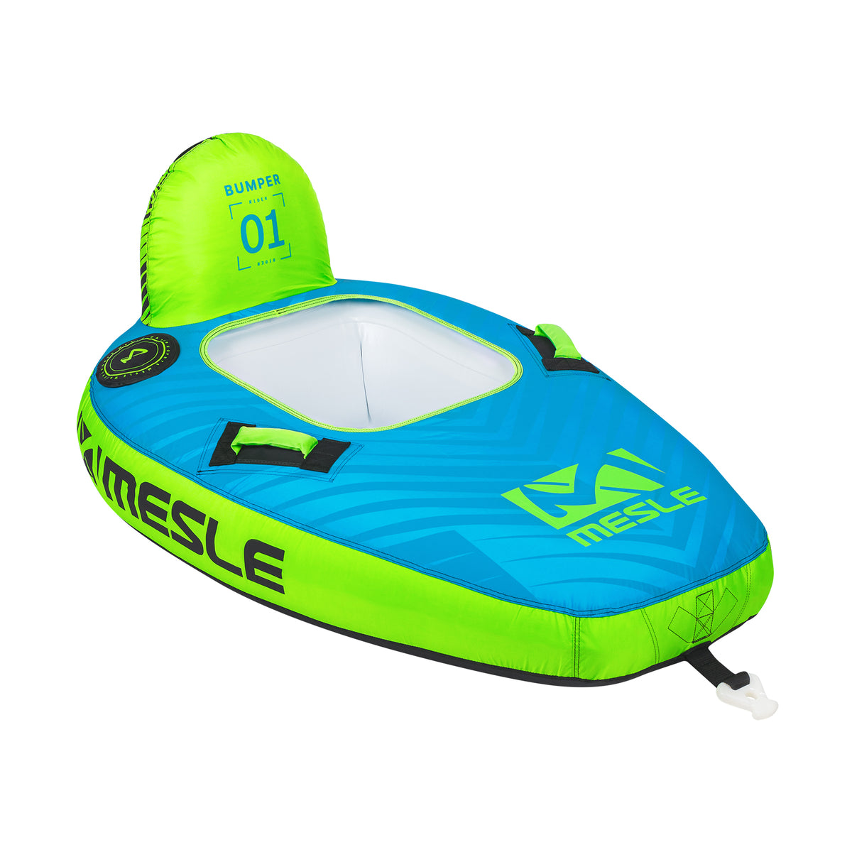Mesle Bumper 1P Towable – Sofa-Tube mit Rückenlehne