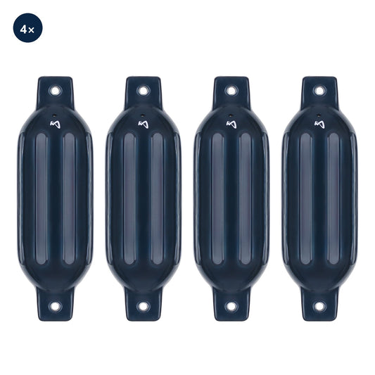 Dura Fender Marineblau – 4 Stück: alle Teile im Überblick