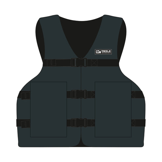 Mesle Fisherman Schwimmweste in Graphit
