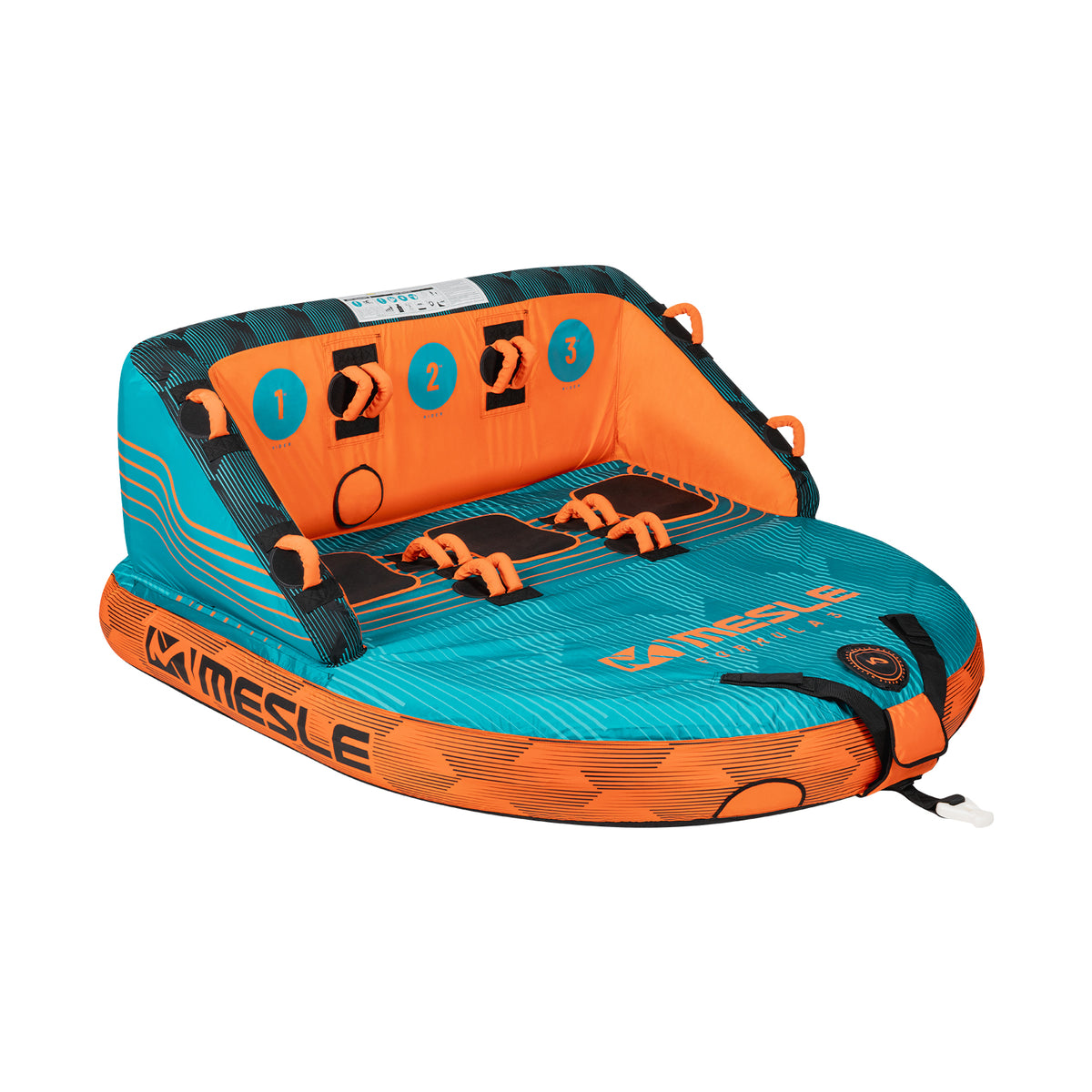 Mesle Formula 3P Towable – Couch-Tube mit Rückenlehne