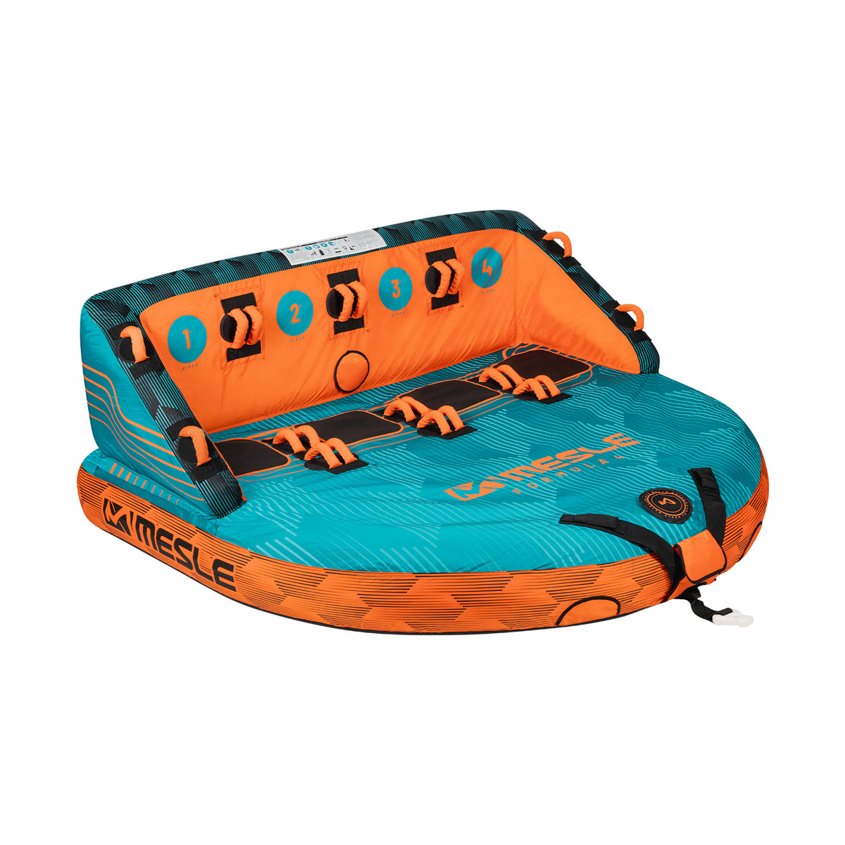 Mesle Formula 4P Towable – Couch-Tube mit Rückenlehne