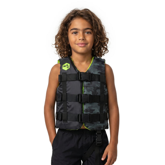 Mesle H210 Junior Kinder-Schwimmweste in Grau-Grün