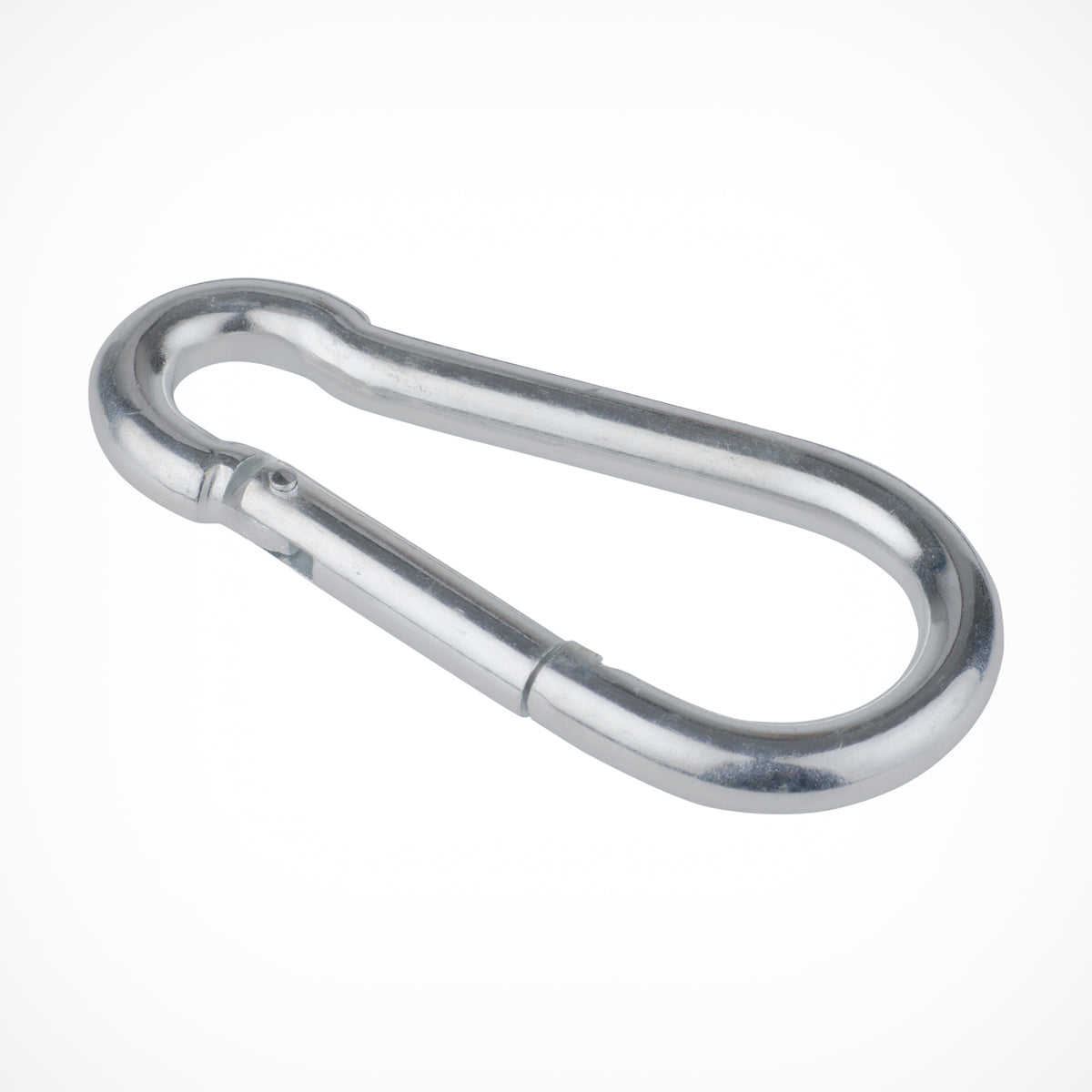 Mesle Karabinerhaken aus Edelstahl, 90 × 43 mm
