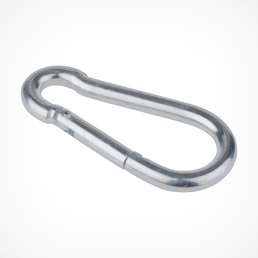 Mesle Karabinerhaken aus Edelstahl, 90 × 43 mm