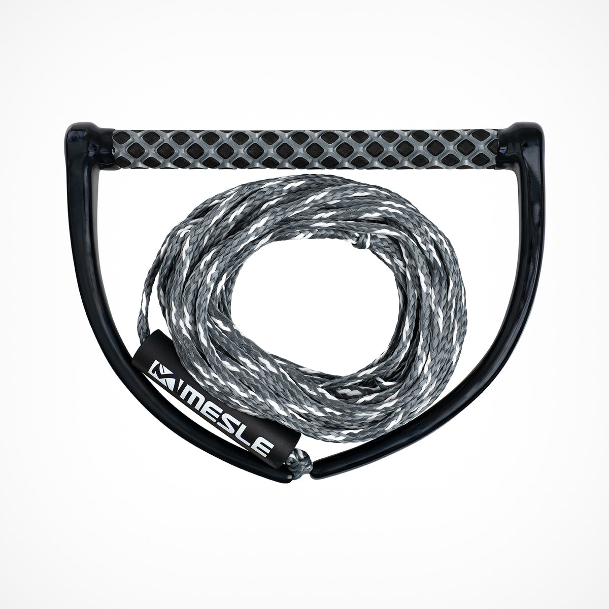 Mesle ONE Wakeboard-Leine mit Hantel in Silber