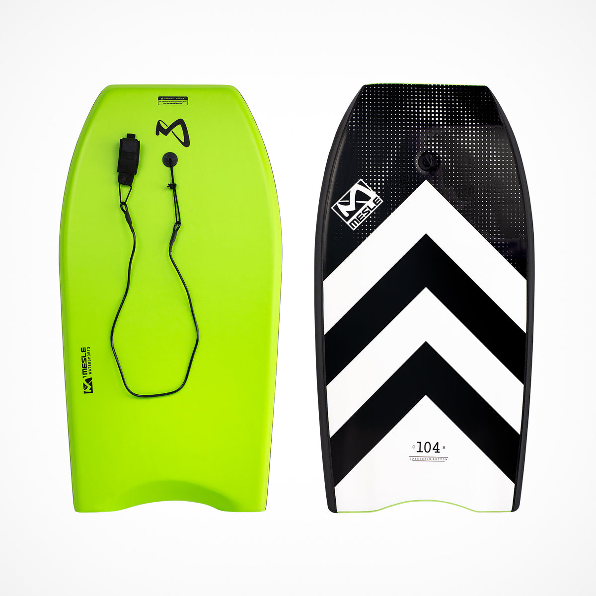 Mesle Speed Skin Bodyboard in Grün