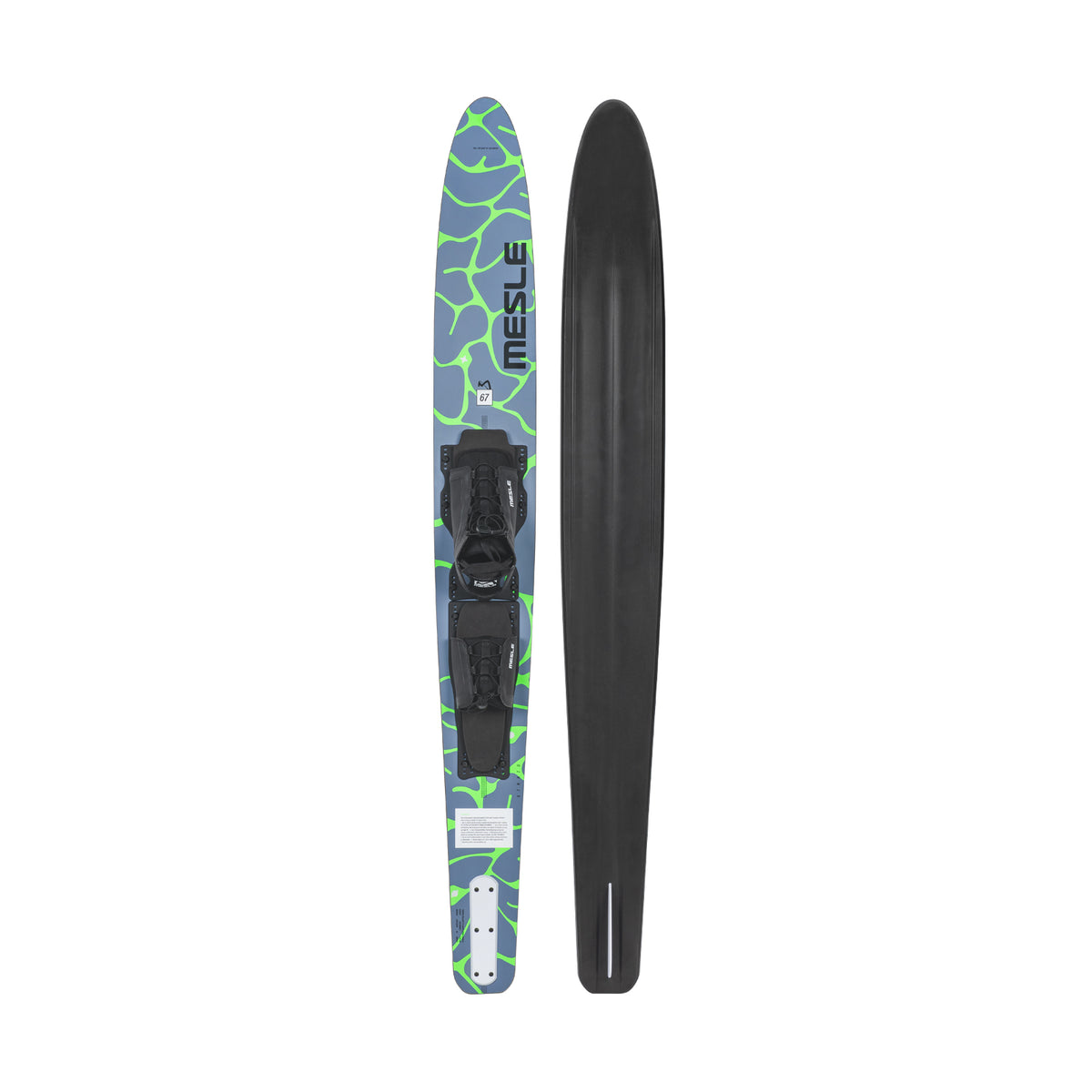 Mesle Strato Pro 170 Slalom-Ski in Anthrazit mit B6-Bindung